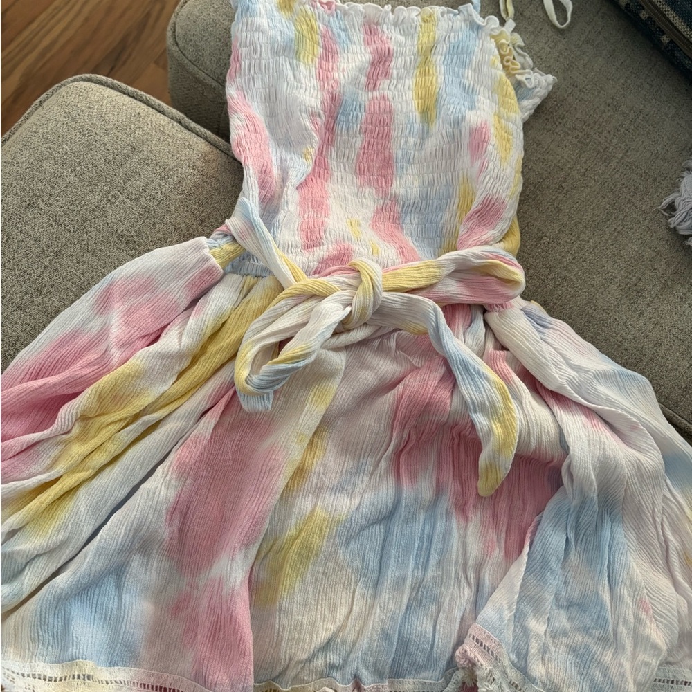 Flowers by Zoe Pastel Tie-Dye Top